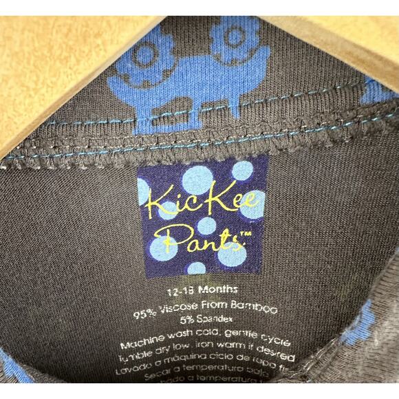 Kickee Pants Boys' Collared Tractor Romper Size 12-18 Months - Picture 3 of 4